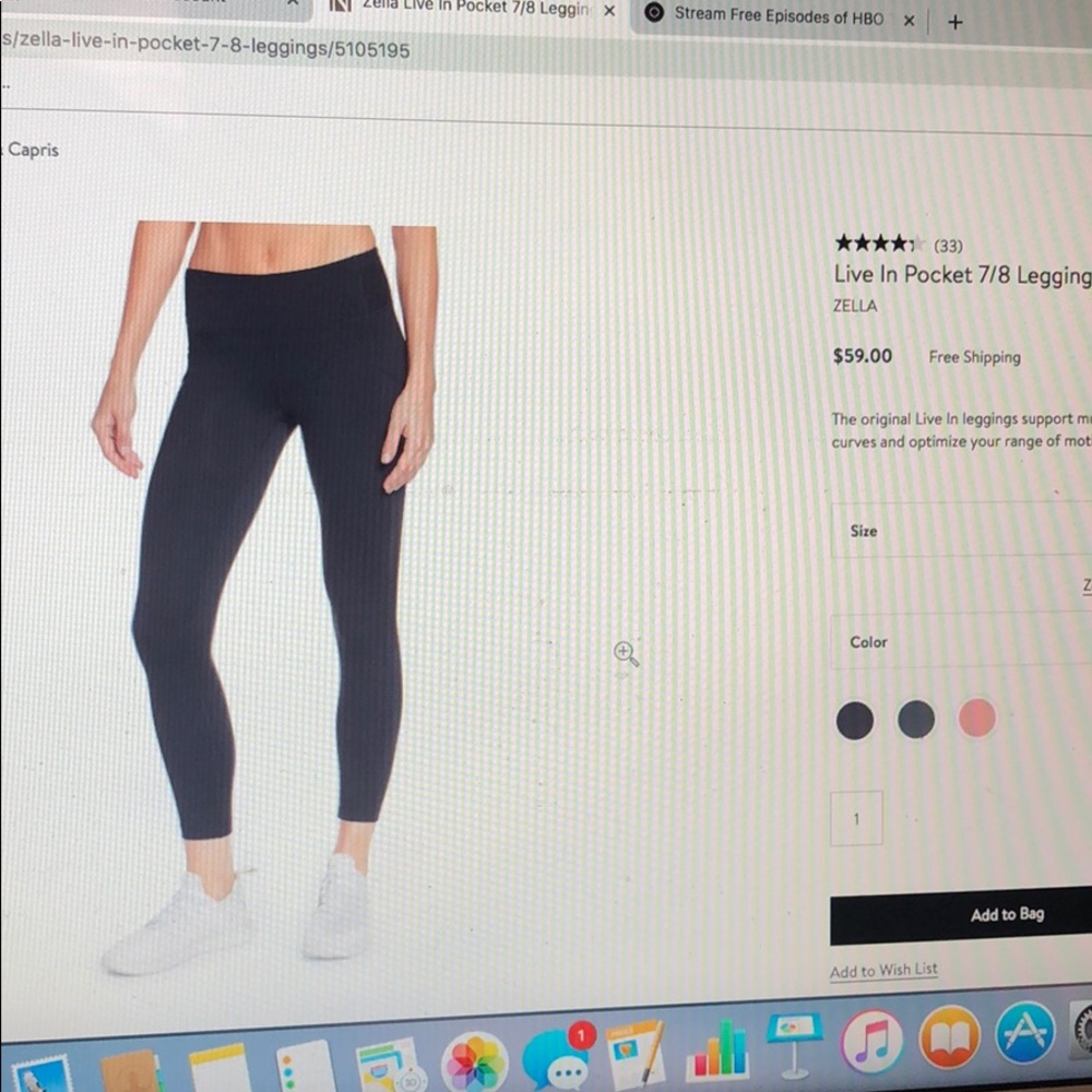 Zella Live in Pocket Leggings